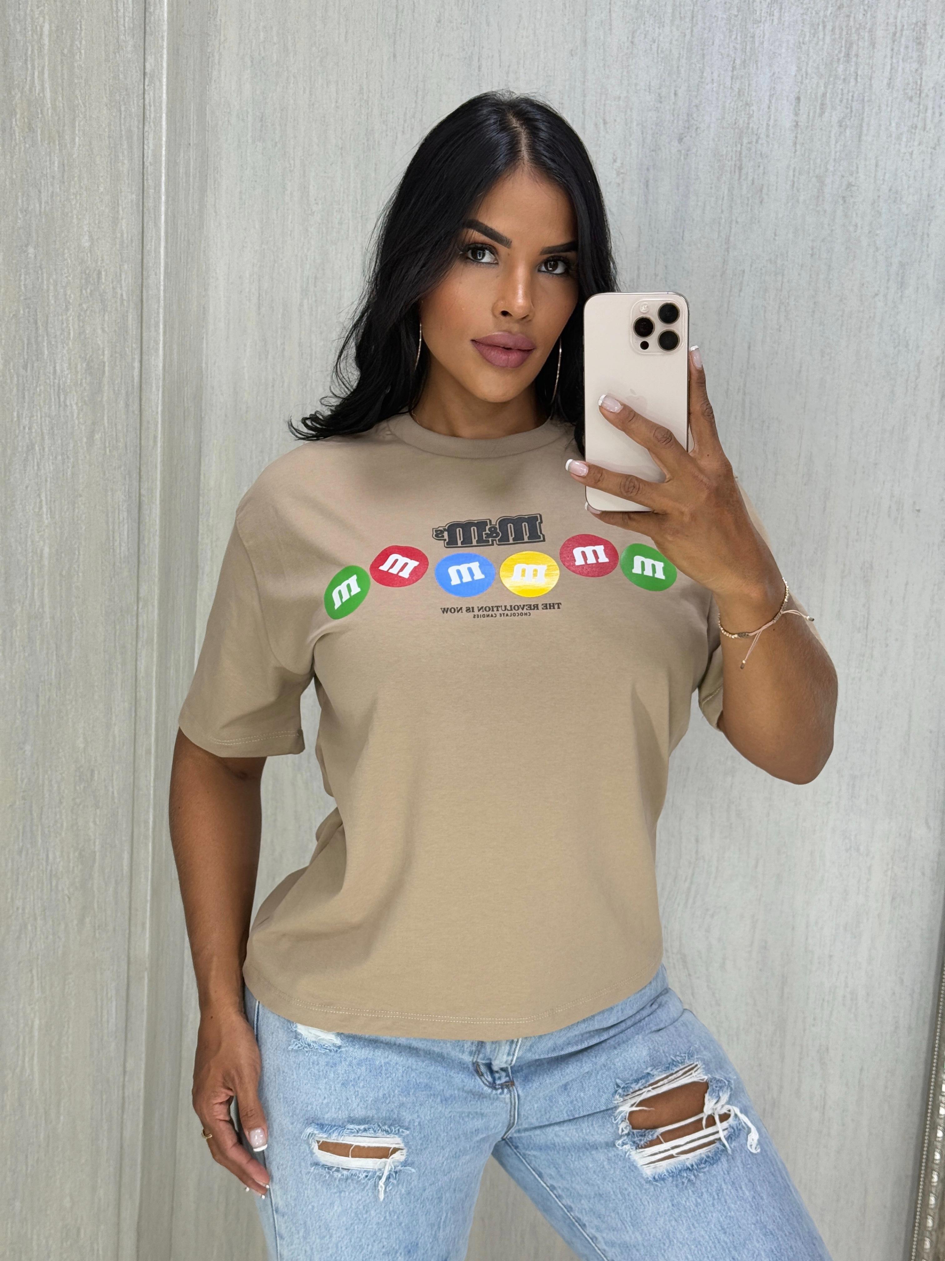 CAMISETA M & M