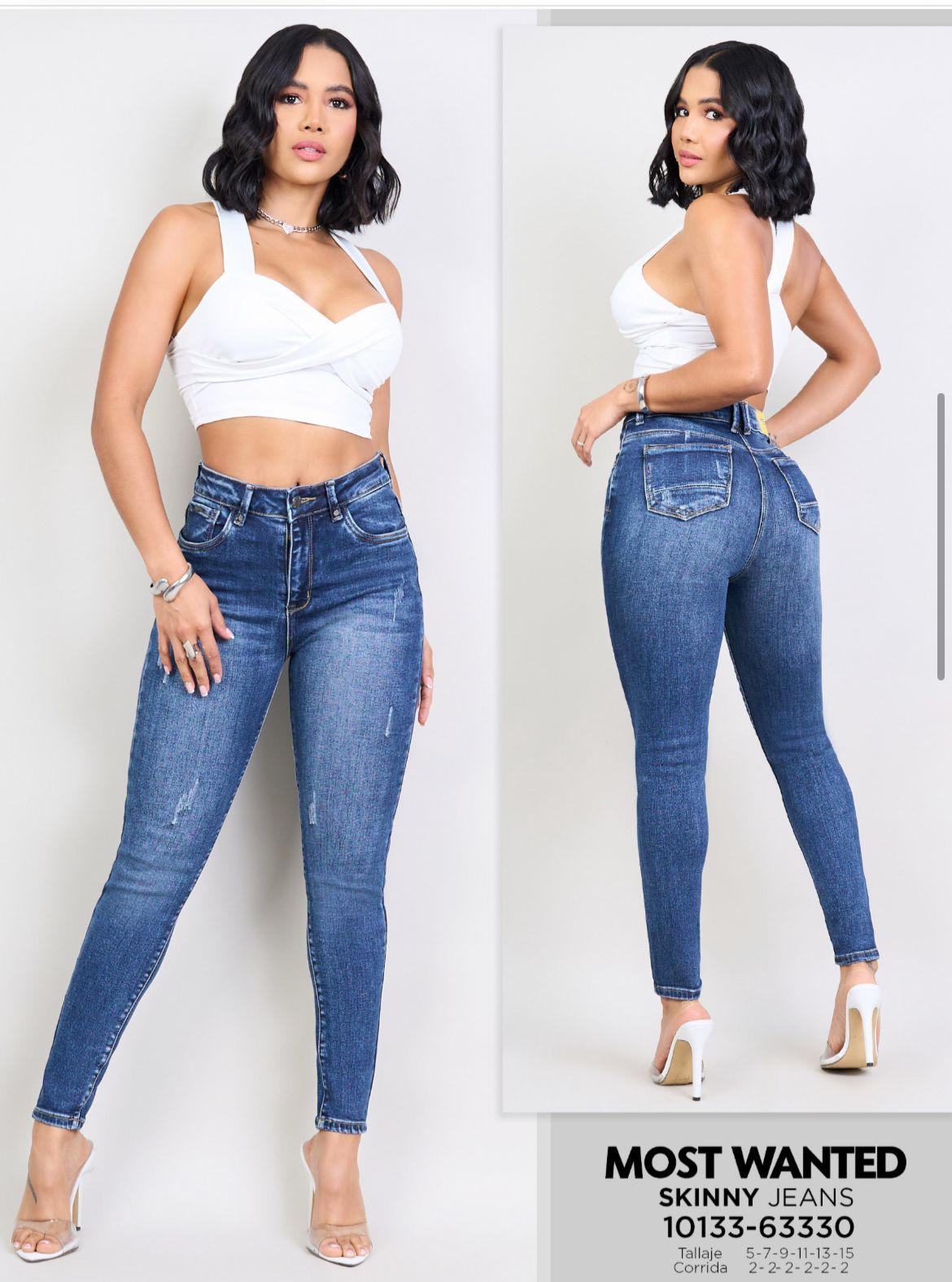 Jean Skinny Tiro Alto MOST WANTED – Ref. 10133-63330